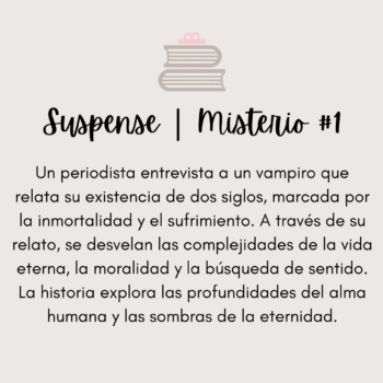 Suspenso | Misterio #001