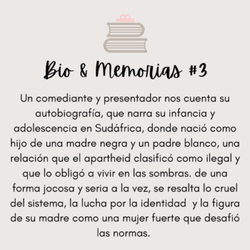 Bio & Memorias #3