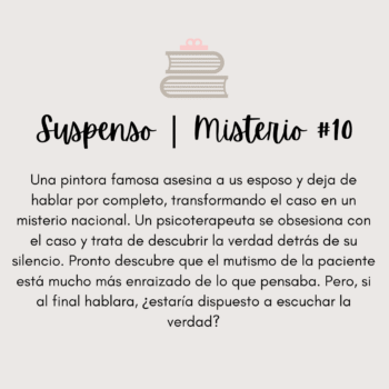 Suspenso | Misterio #010