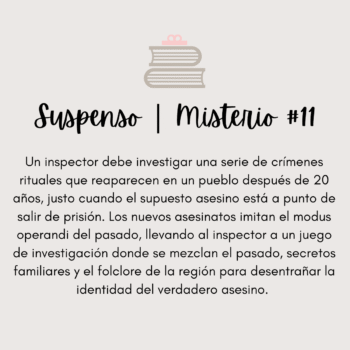 Suspenso | Misterio #011