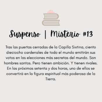 Suspenso | Misterio #013