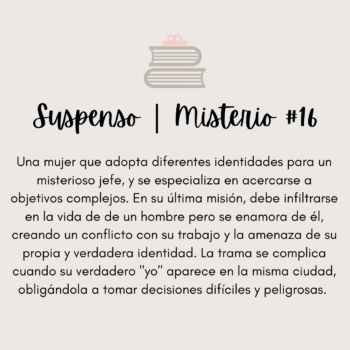 Suspenso | Misterio #016