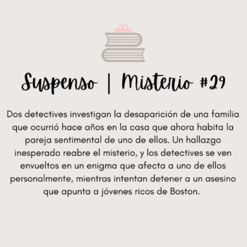 Suspenso | Misterio #029