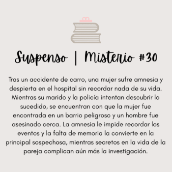 Suspenso | Misterio #030
