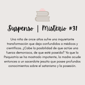 Suspenso | Misterio #031