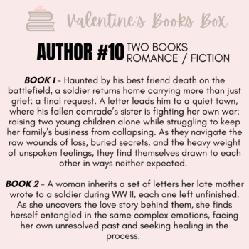 Romance Author #10 - Valentine's Books Box