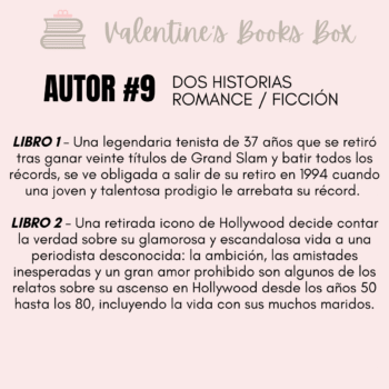 Autor Romance #9 - Valentine's Books Box
