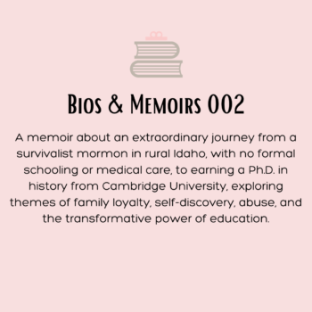 Bio & Memoirs #002
