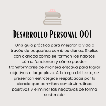 Desarrollo Personal 001