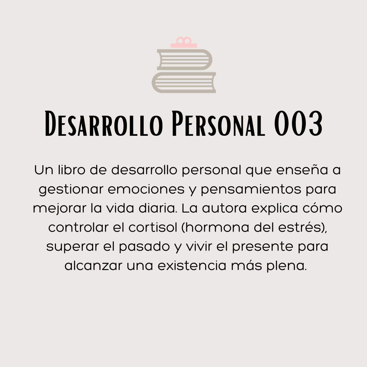 Desarrollo Personal 003