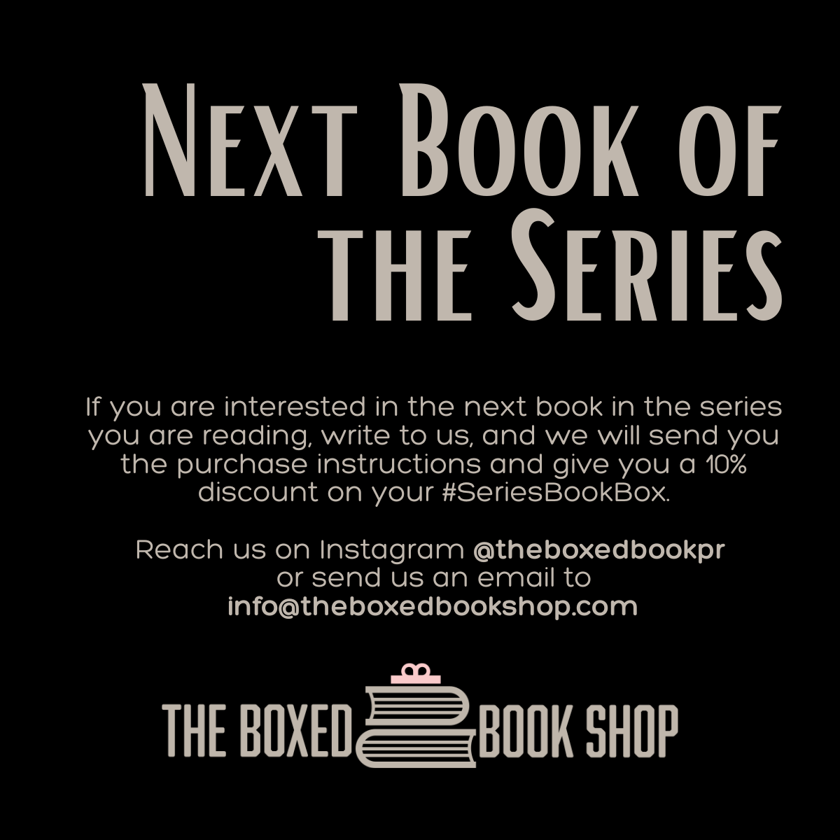 Next Book of Series