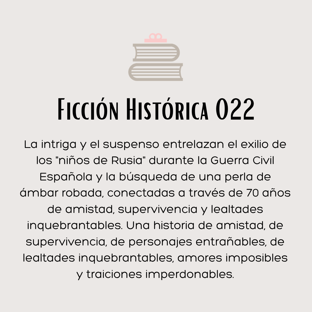 Ficción Histórica 022