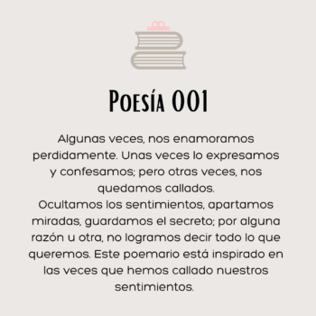 Poesía 001