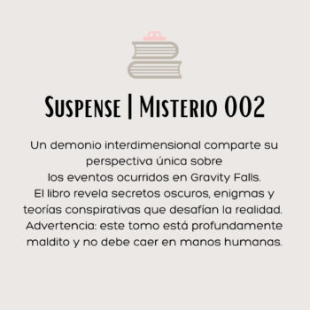 Suspense | Misterio 002