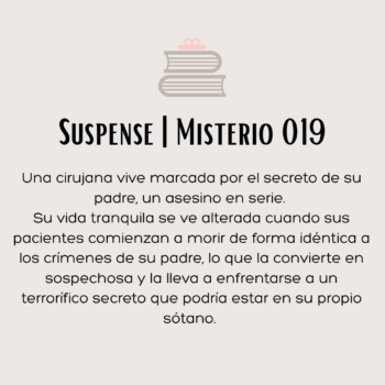 Suspense | Misterio 019