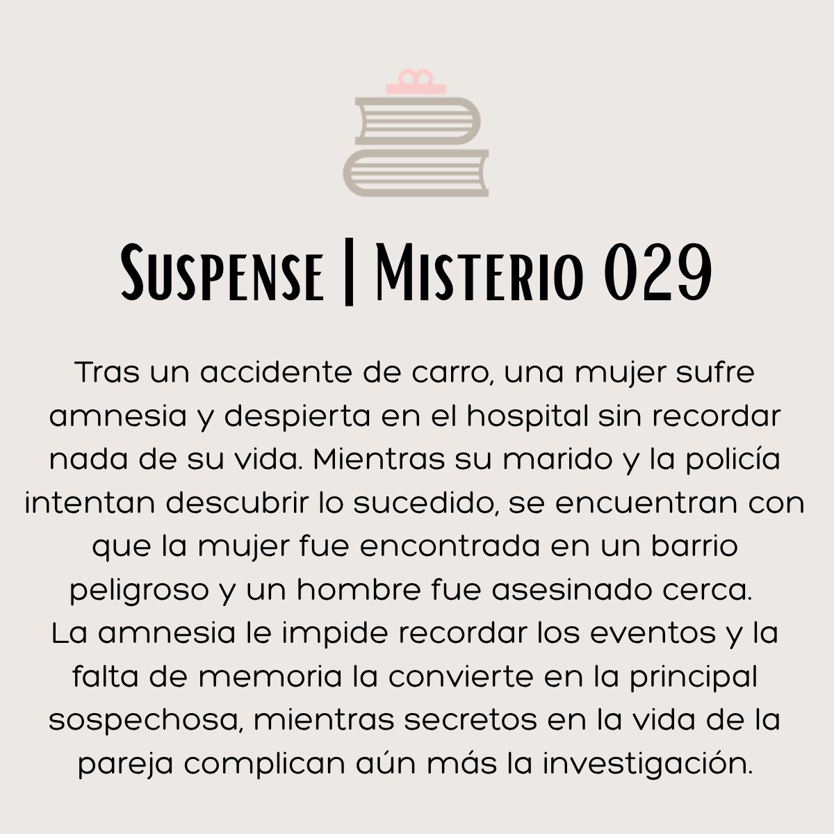 Suspense | Misterio 029