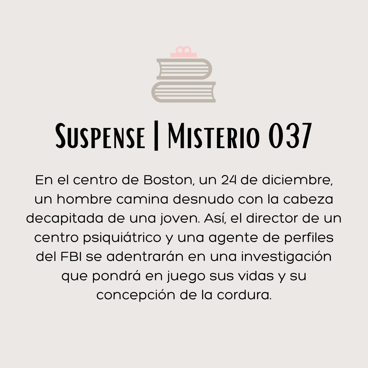 Suspense | Misterio 037